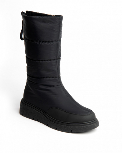 KB910SW Сапоги дутые женские зимние на молнии KING BOOTS
