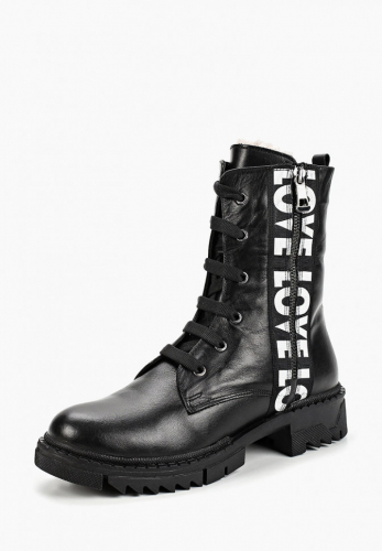 KB732SW Ботинки высокие берцы женские зимние натуральные KING BOOTS