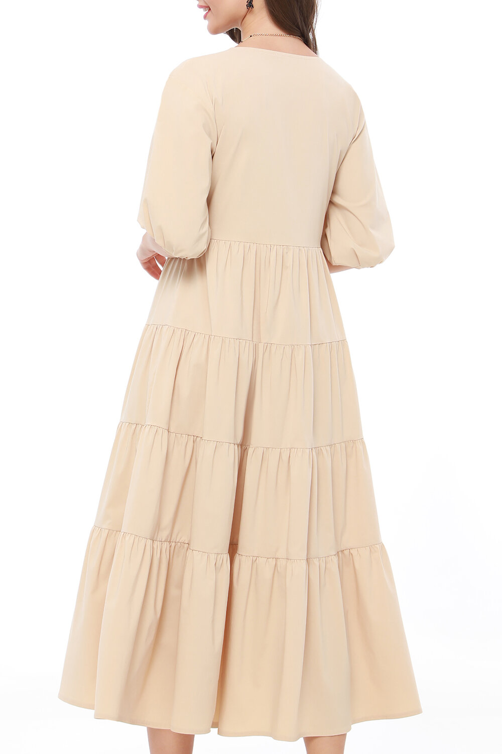 ст. цена2189руб.! DStrend Платье П-4574Бежевый