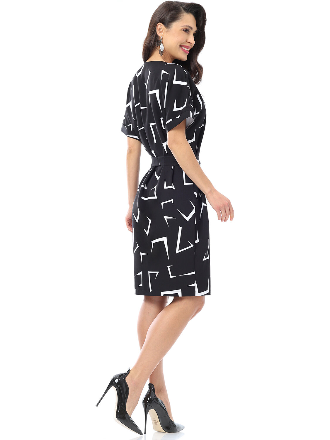 ст. цена2278руб.! DStrend Платье П-4772Чёрный