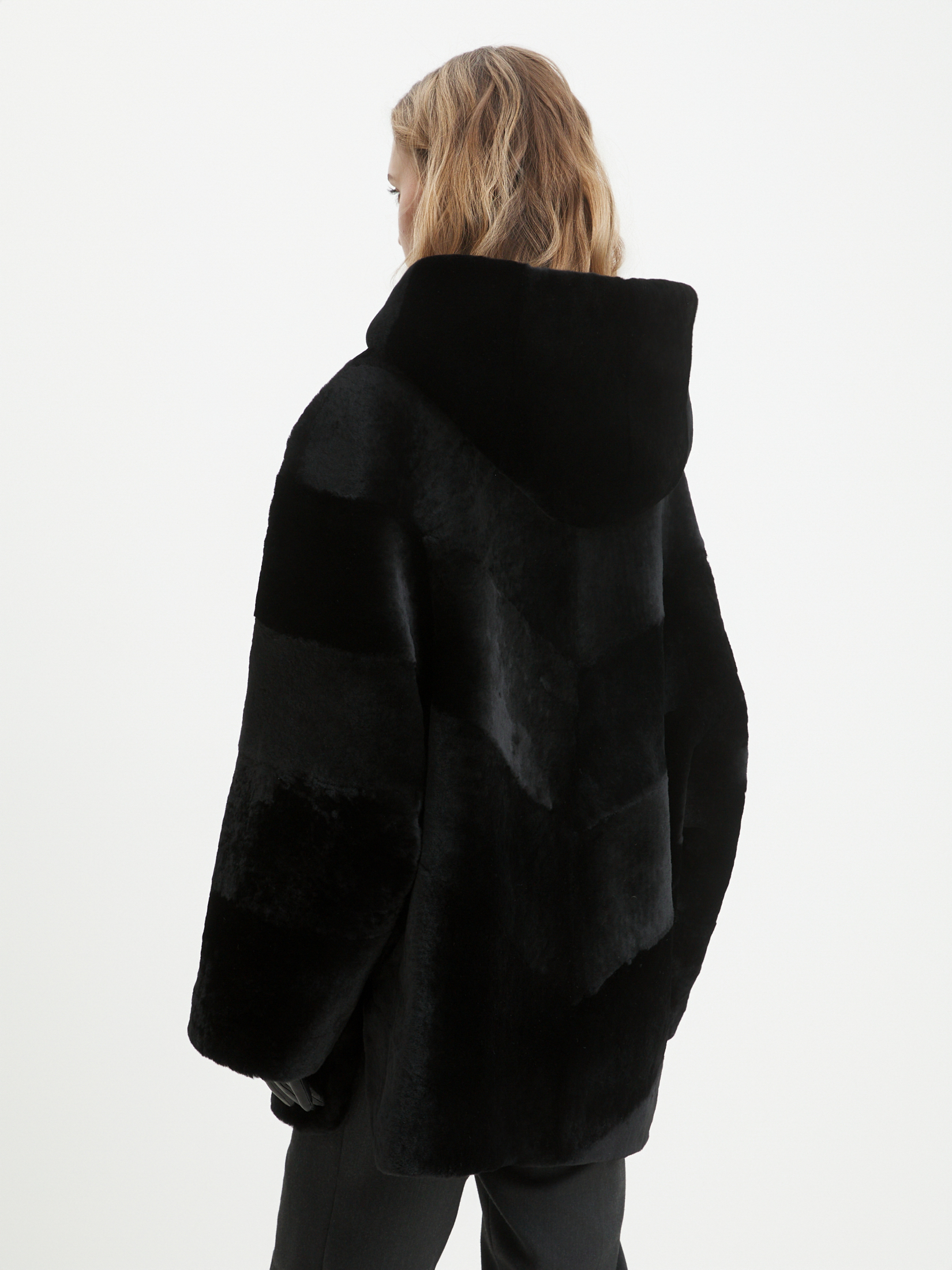 Женская шуба MAISON DAVID 4535810, черный