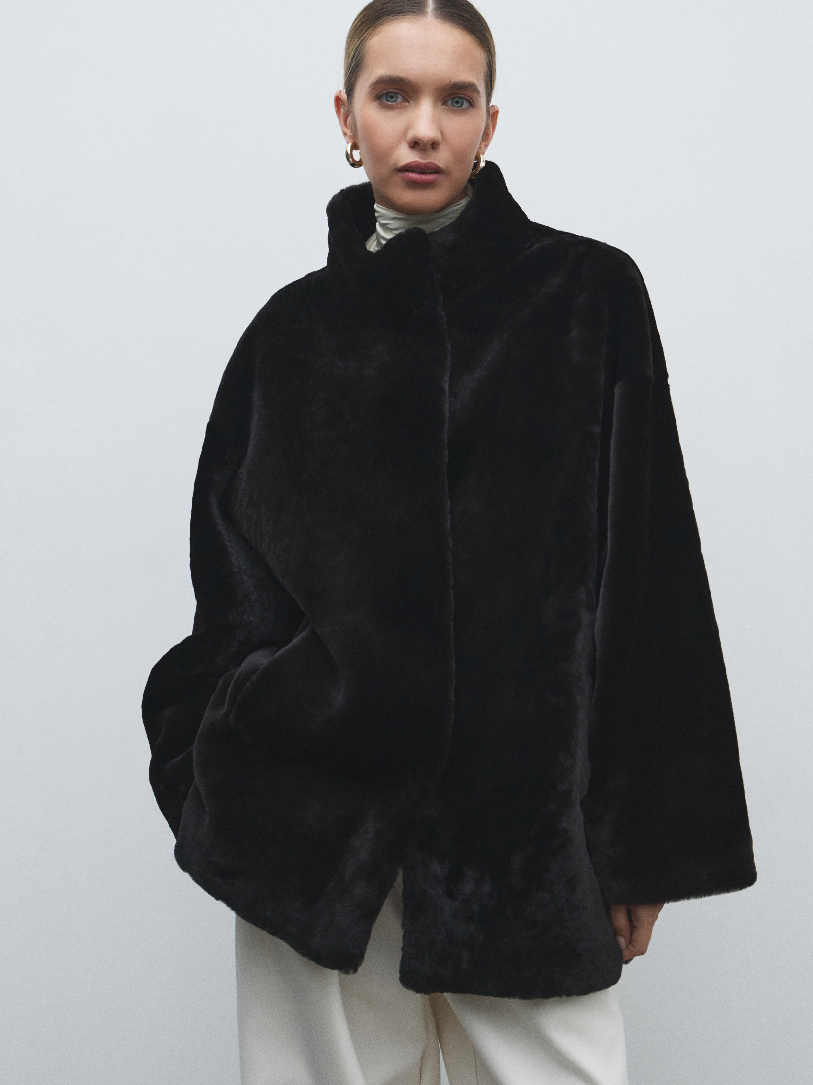 Женская шуба MAISON DAVID 4778939, темно-коричневый