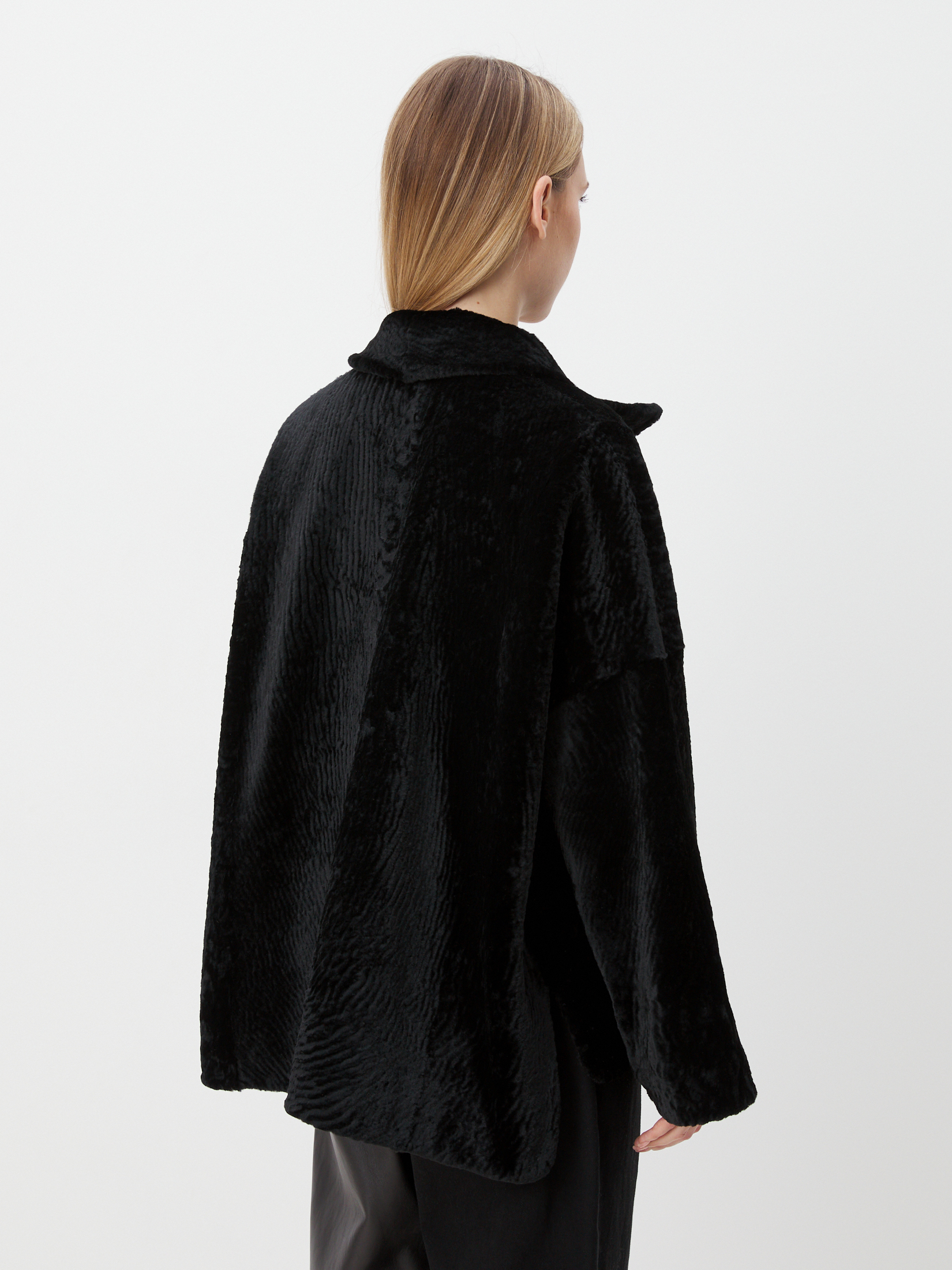 Женская шуба MAISON DAVID 4527107, черный