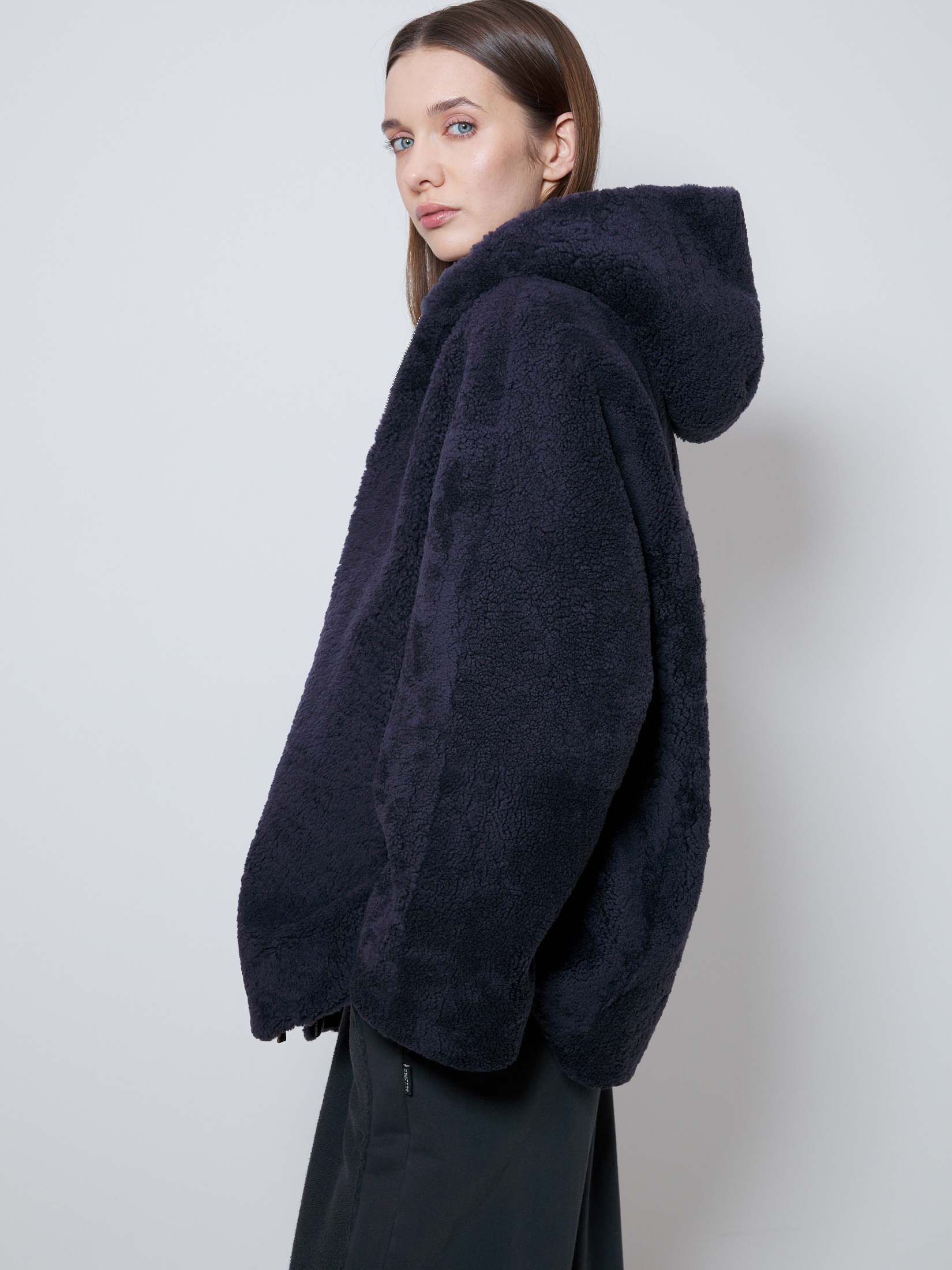 Женская шуба MAISON DAVID 4535962, фиолетово-синий