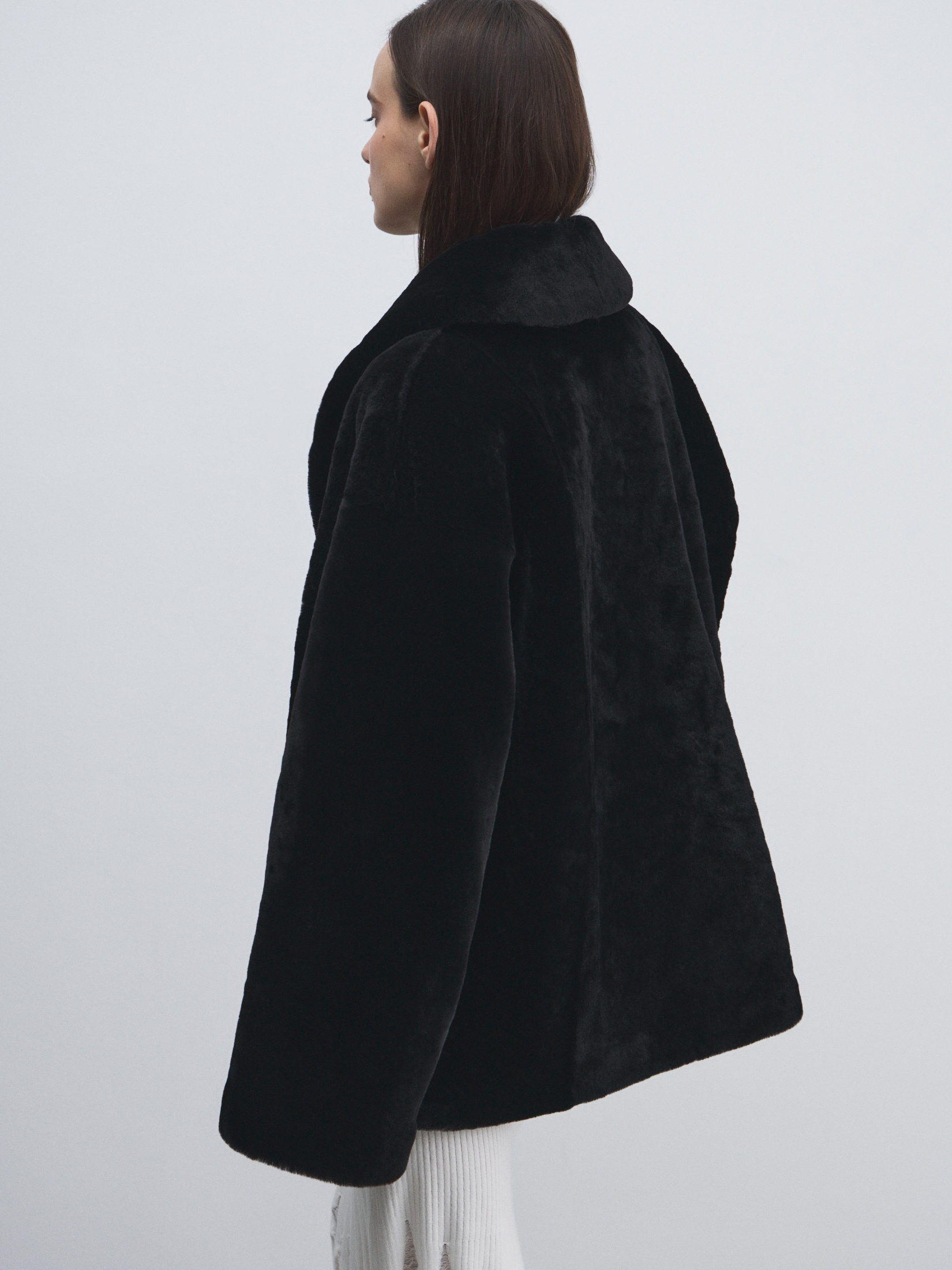 Женская шуба MAISON DAVID 4749491, черный