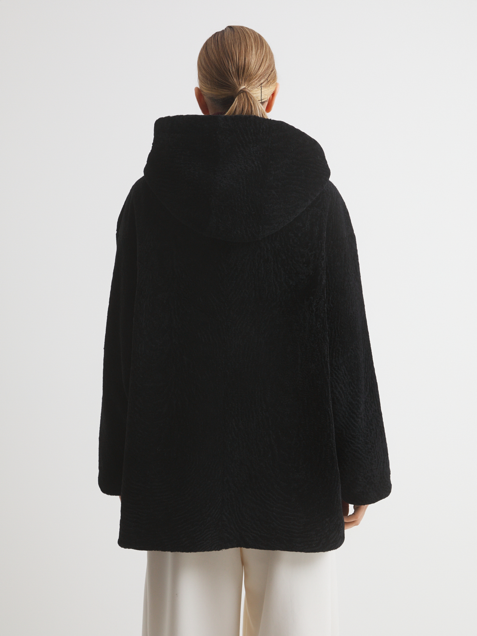 Женская шуба MAISON DAVID 4647879, черный