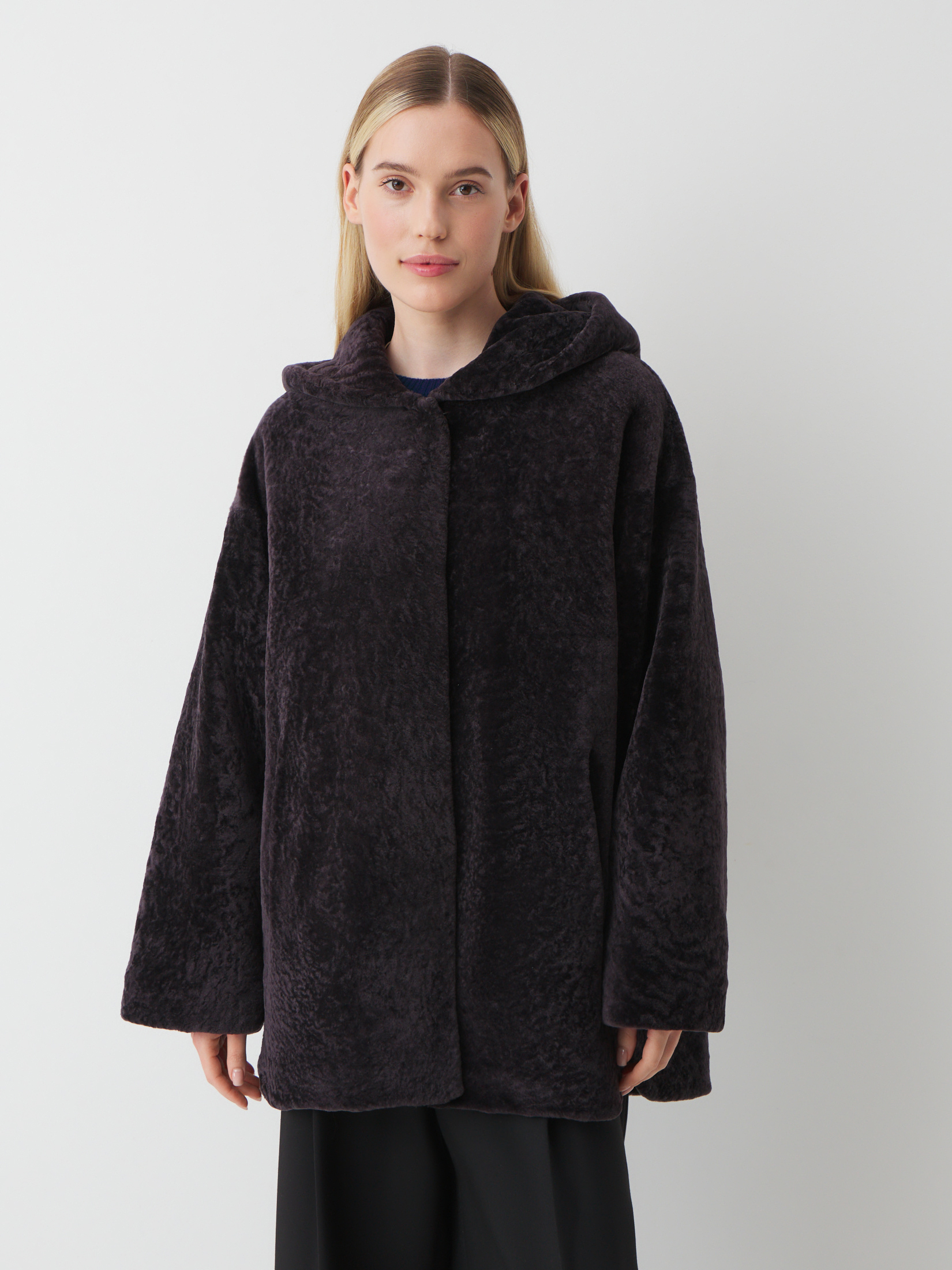 Женская шуба MAISON DAVID 4787267, темно-фиолетовый