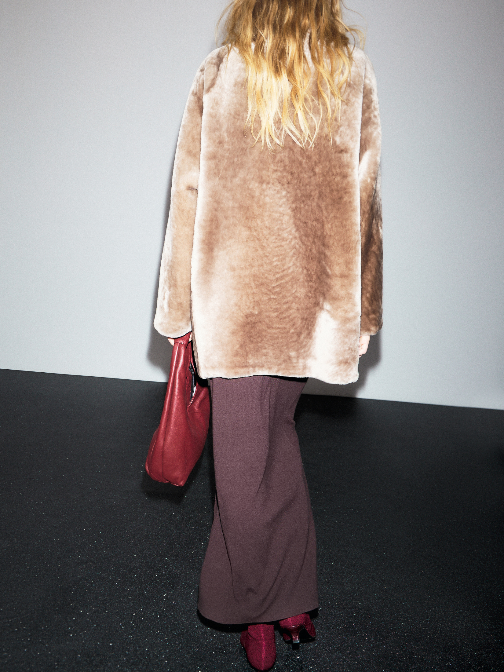 Женская шуба MAISON DAVID 4865218, светло-коричневый