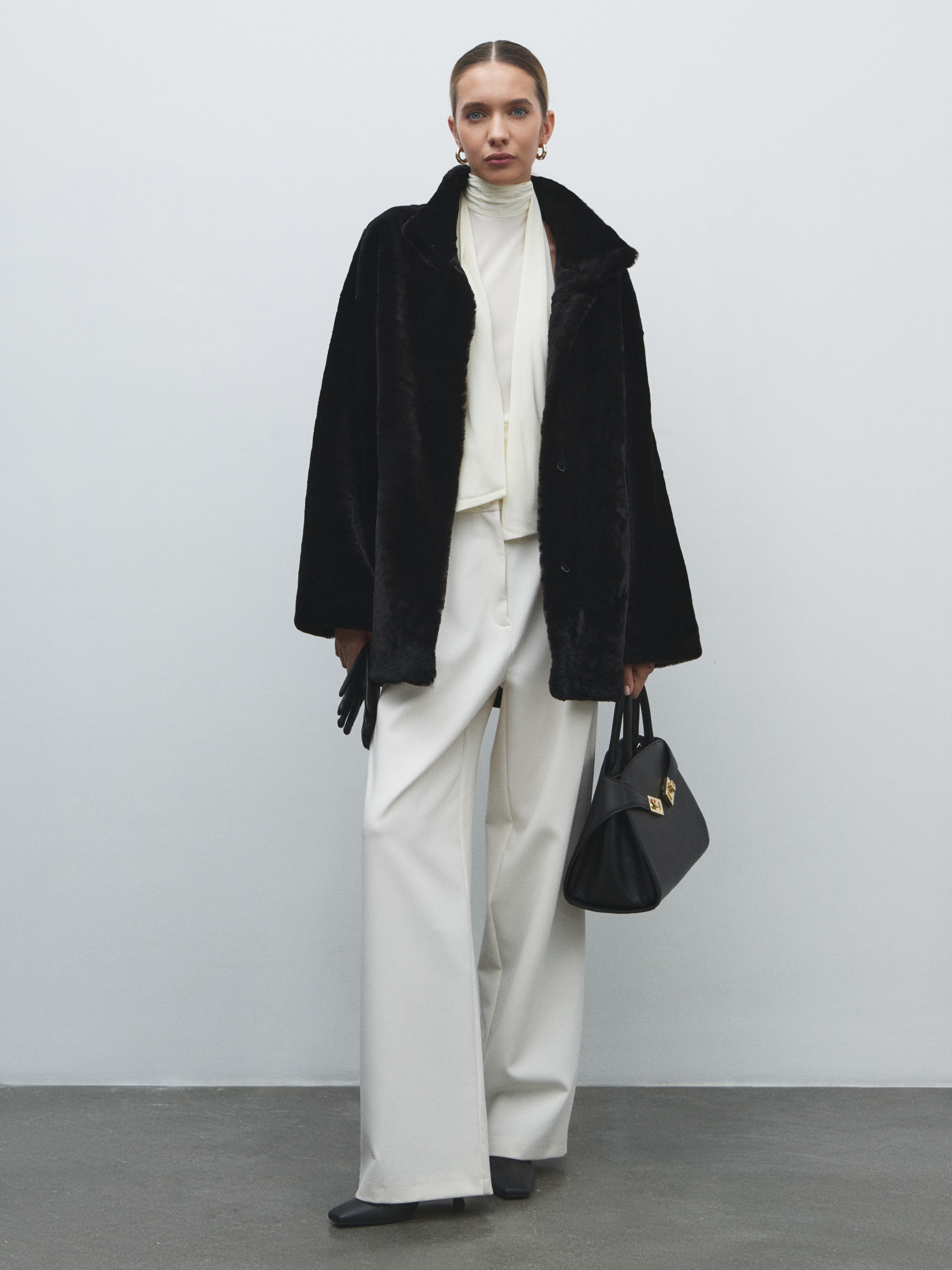 Женская шуба MAISON DAVID 4778939, темно-коричневый