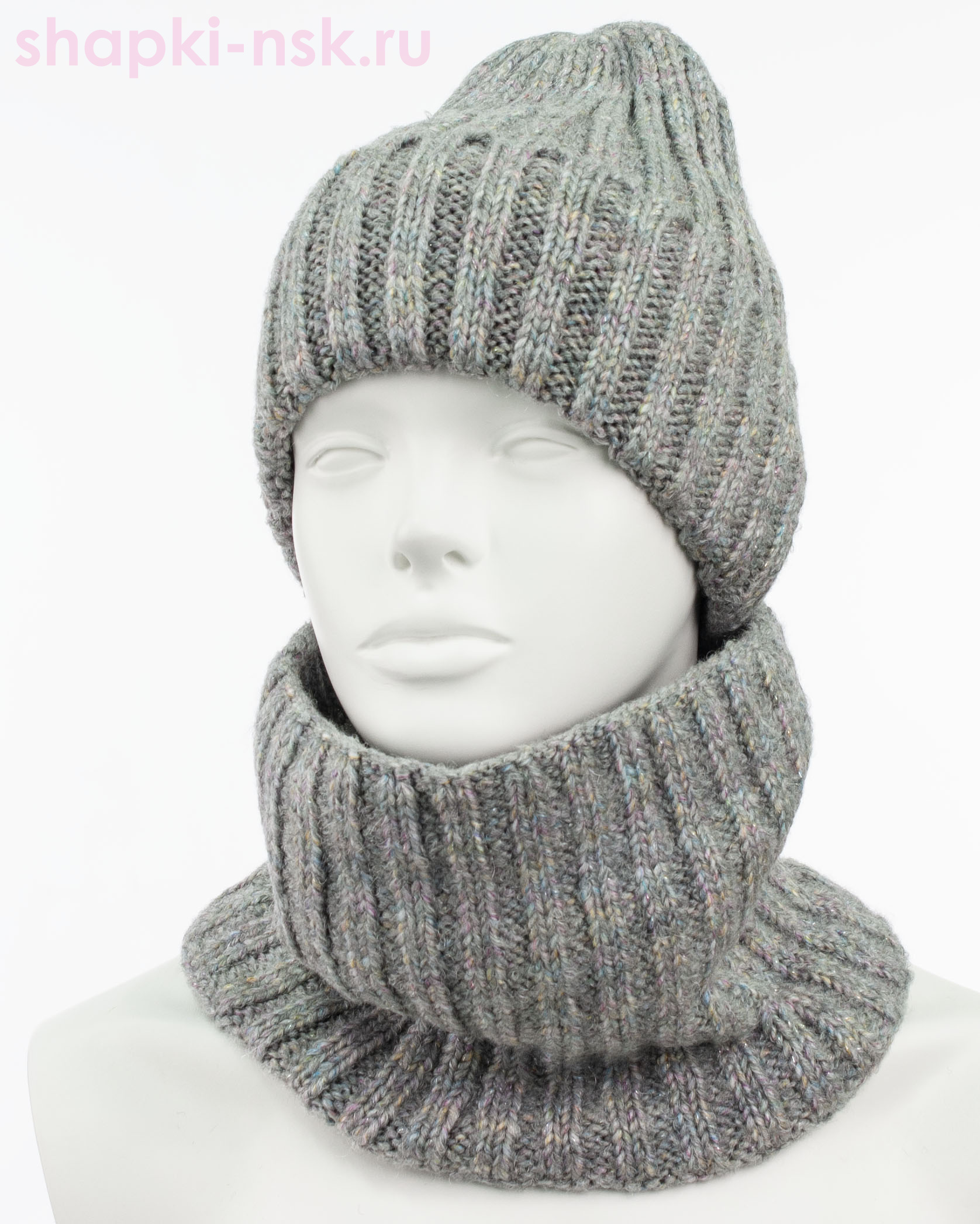 Q 200 D 200 Комплект флис (колпак+снуд) (52-54)