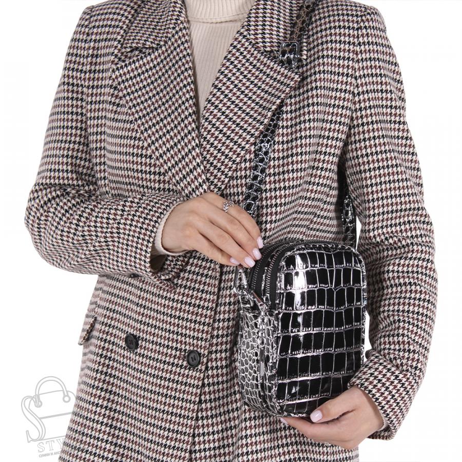 Рюкзак женский 270170 black Velina Fabbiano-Safenta/50 в Новосибирске