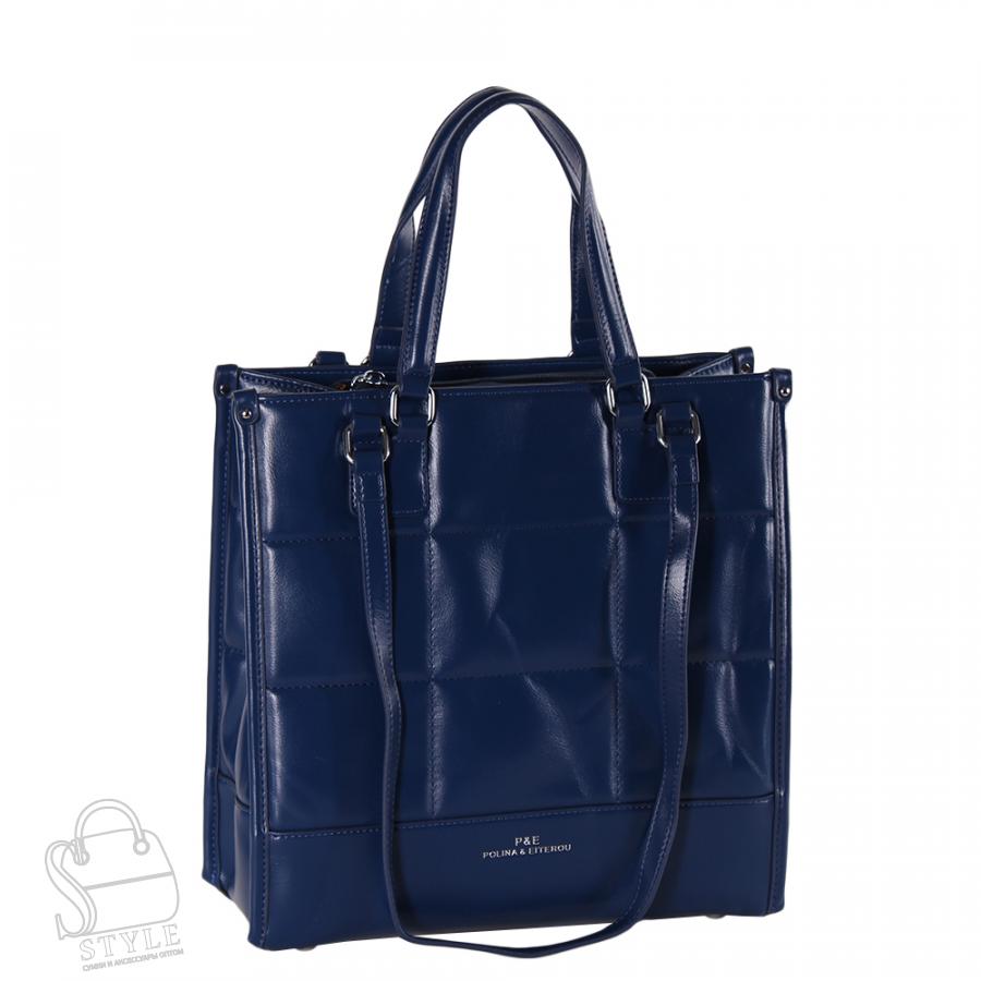 Сумка женская 1550-1K-04 m.blue Polina&Eiterou/50 в Новосибирске