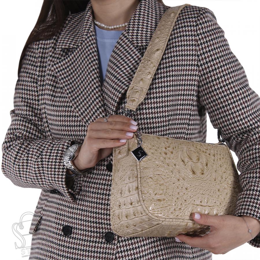 Сумка женская 270127-2 apricot Velina Fabbiano-Safenta/50 в Новосибирске