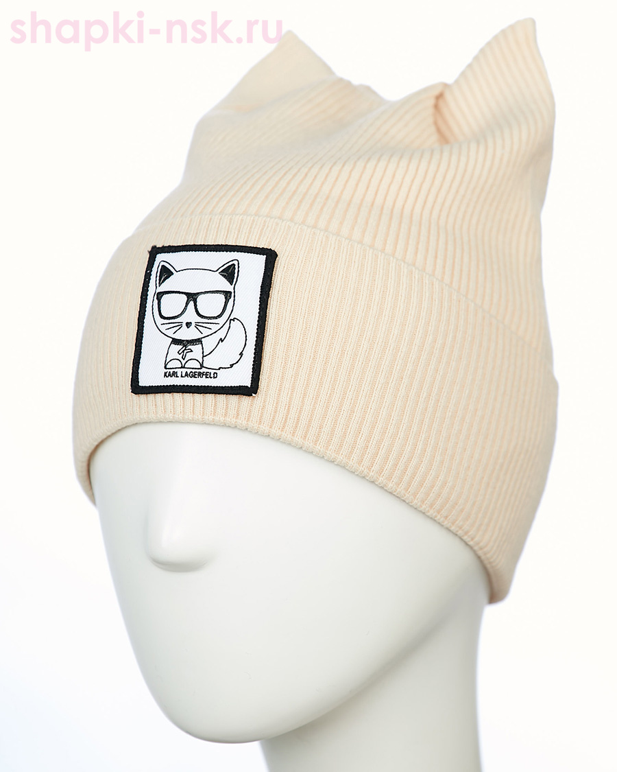 1201B2 Кошка Хафиза 2 Колпак для девочки (52-54)