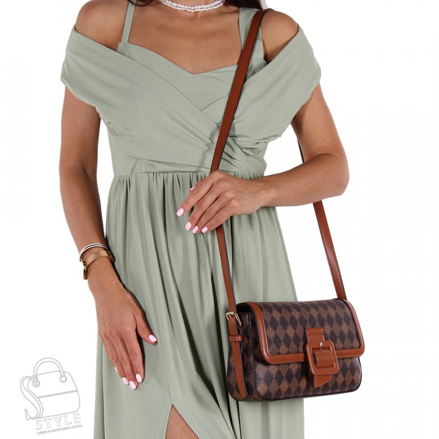 Сумка женская 141-2051 brown S-Style/70 в Новосибирске
