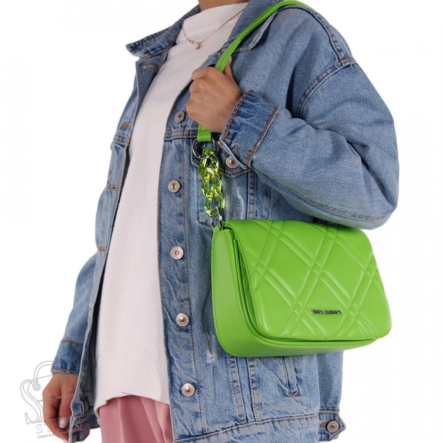 Сумка женская 29105 green Velina Fabbiano в Новосибирске