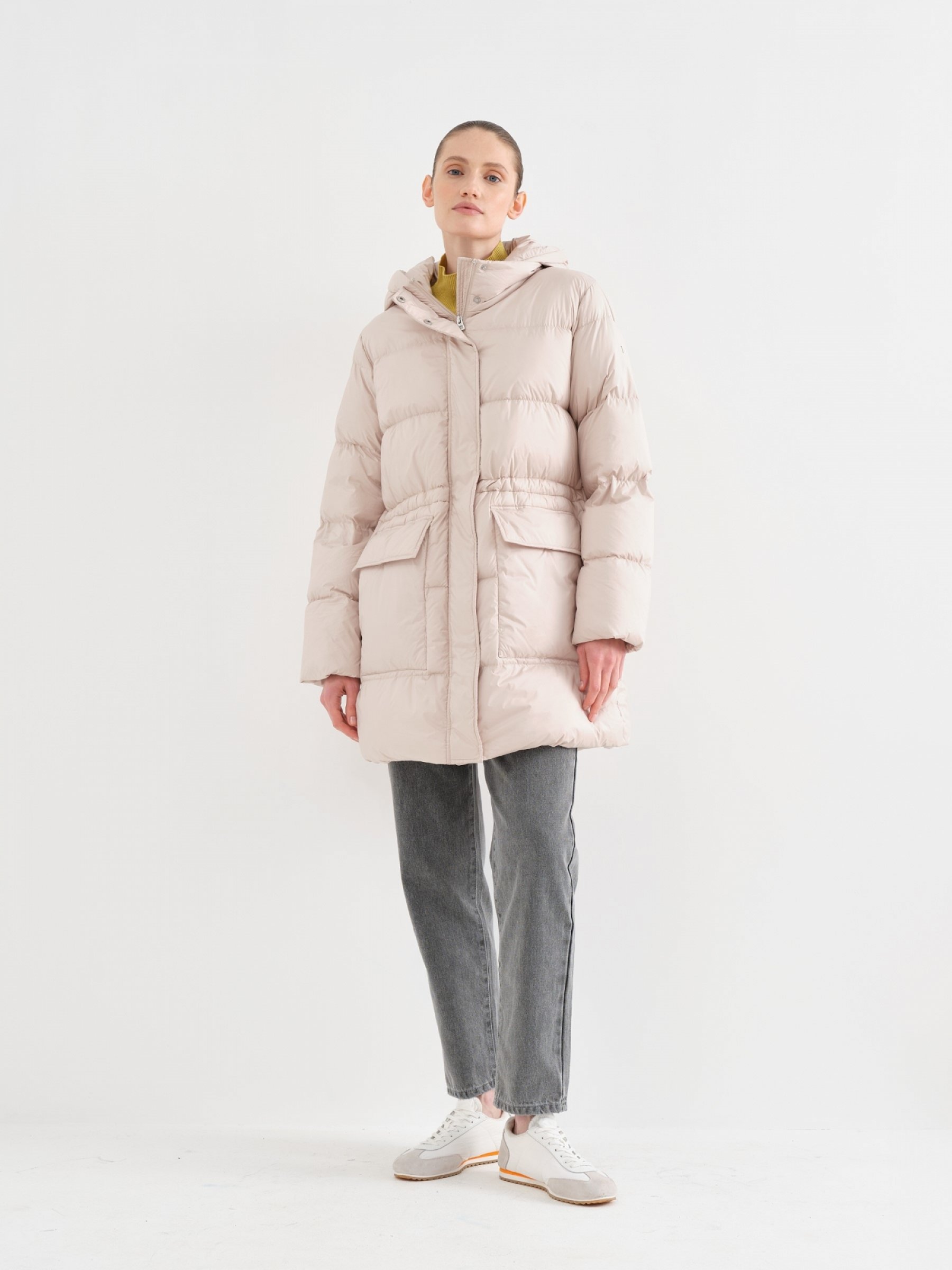 8168 р. 11550 р. Пуховая куртка//WDM 230555 - dusty olive