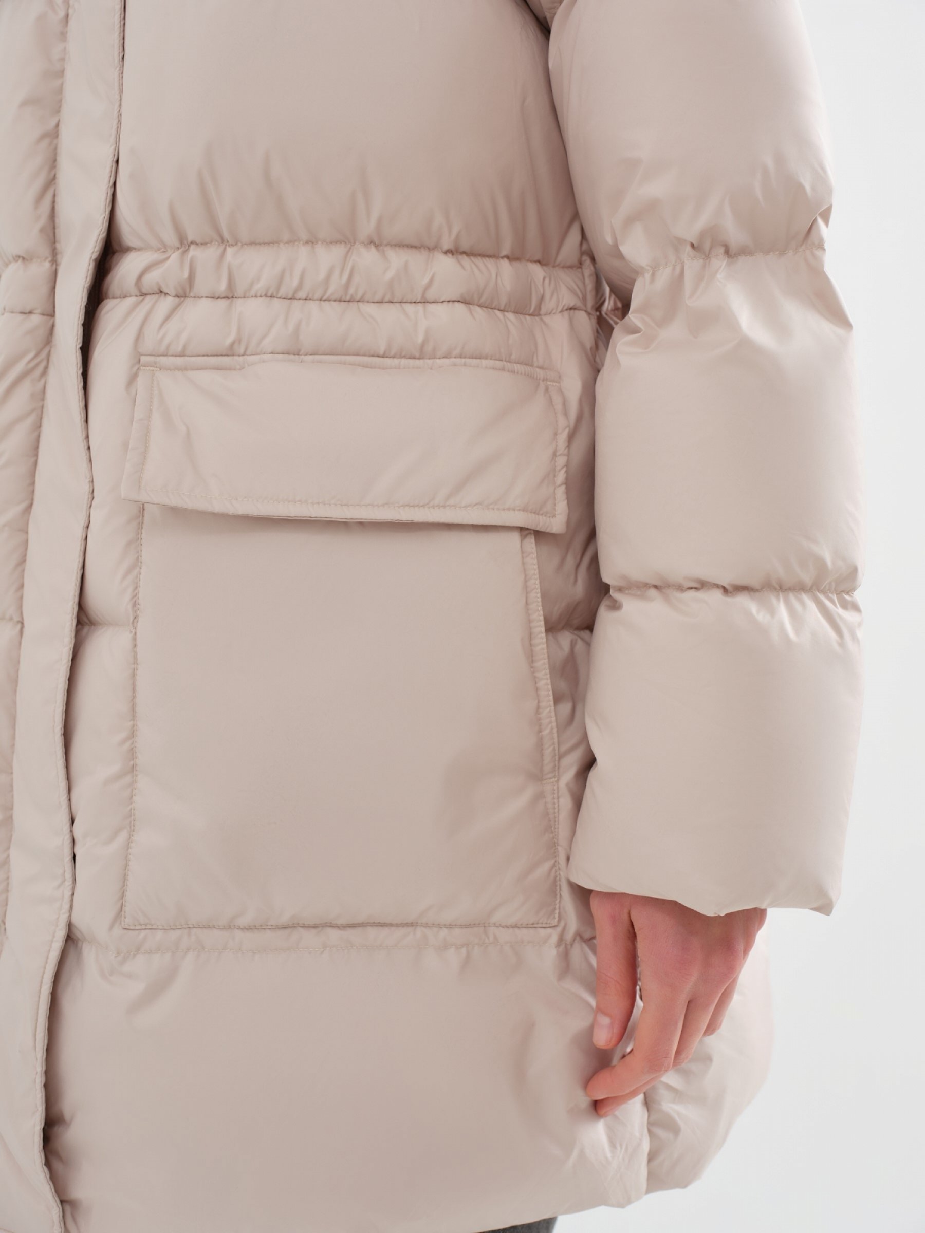 8168 р. 11550 р. Пуховая куртка//WDM 230555 - dusty olive