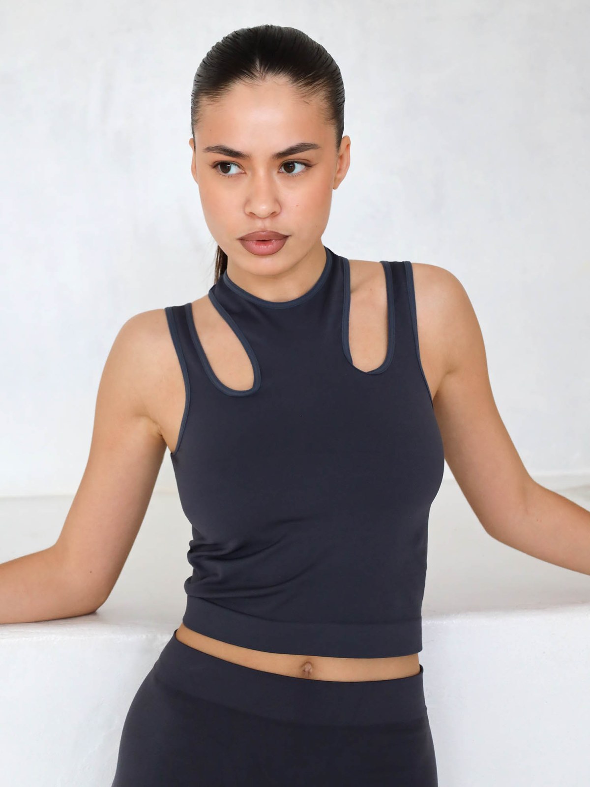 900р 1489р MY Майка женская TO082 CANOTTA SPALLA LARGA DOUBLE