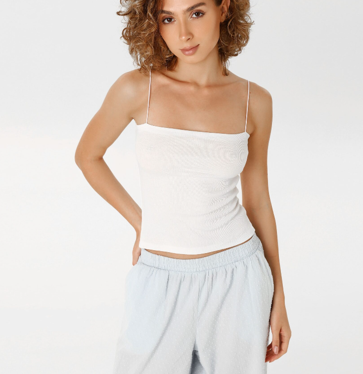 MY Майка женская на тонких бретелях МА111