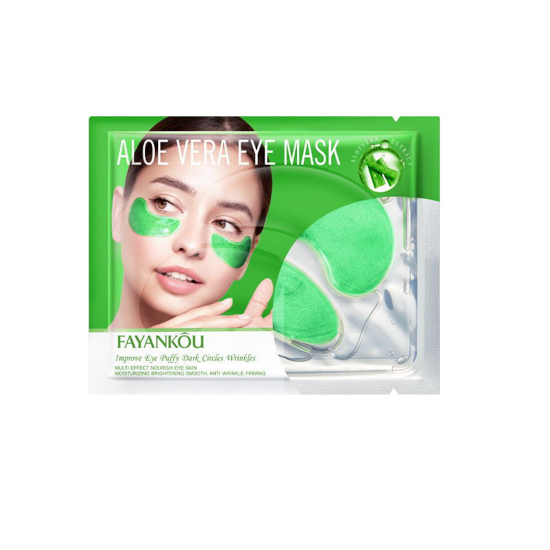 Гидрогелевые патчи для век с Алое Вера FAYANKOU Aloe Vera Eye Mask, 7.9 гр