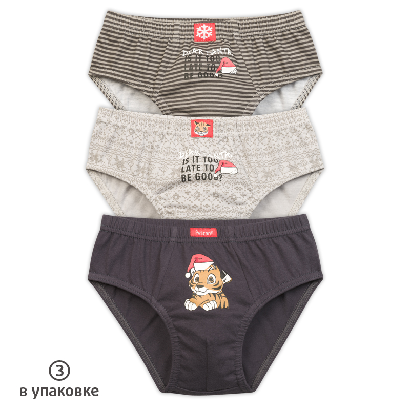 BULB3870(3) трусы для мальчиков (3 шт в кор.)