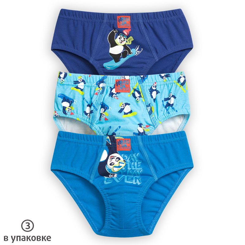 BULB3142(3) трусы для мальчиков (3 шт в кор.)