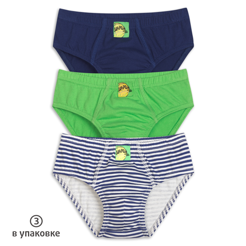 BULB3288(3) трусы для мальчиков (3 шт в кор.)