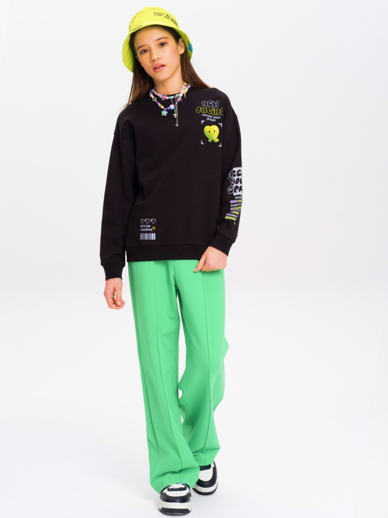 Ст.цена 1337р. Брюки для девочек Салатовый(38) GFP3352U