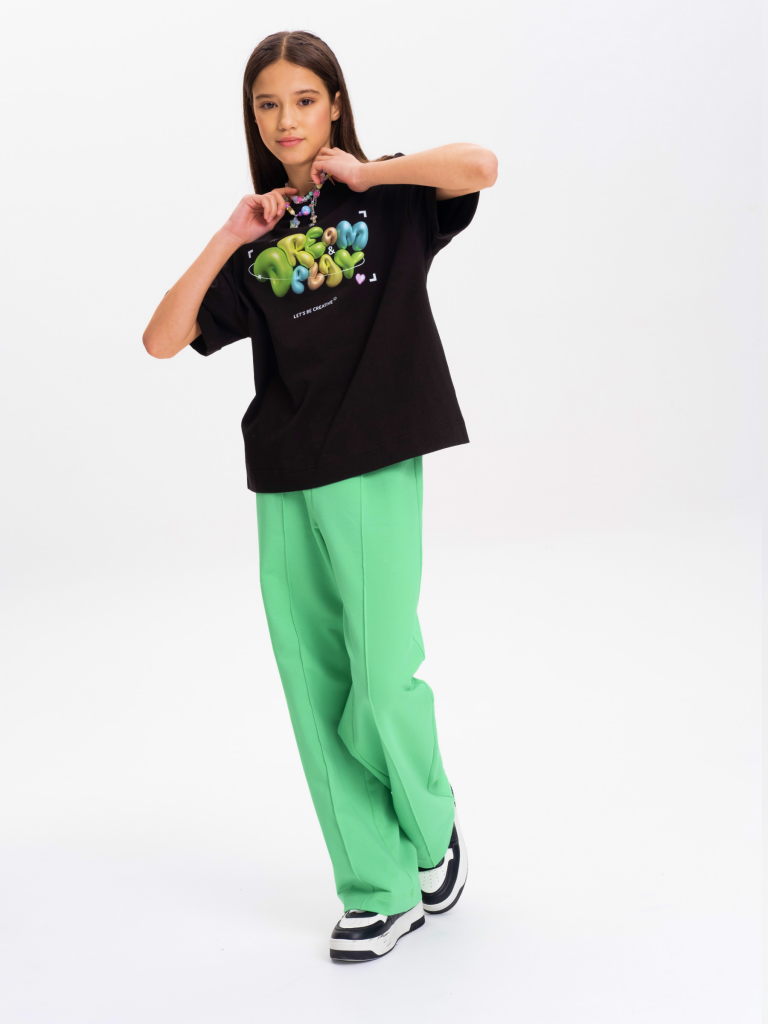 Ст.цена 1337р. Брюки для девочек Салатовый(38) GFP3352U