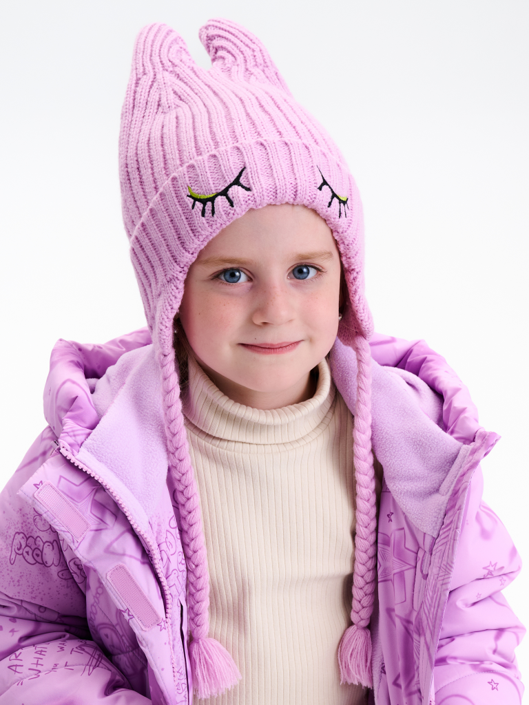 Шапка для девочек Розовый(37) GKQX3293/2/1