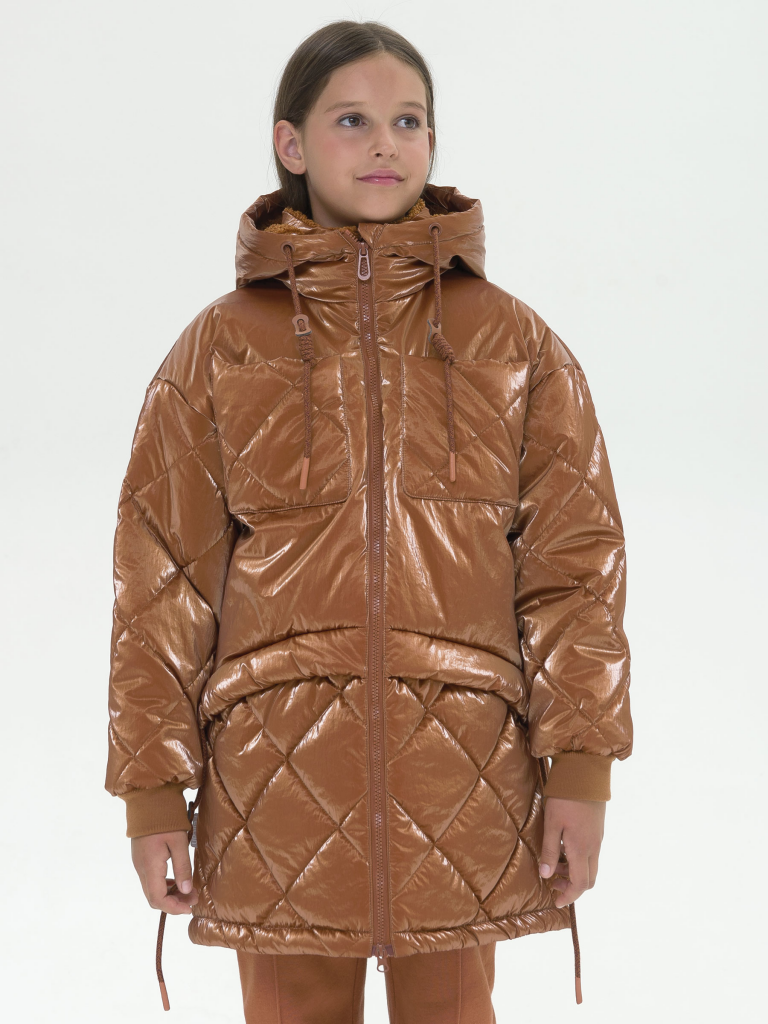 Ст.цена 2787р. Куртка для девочек Охра(32) GZXL5292