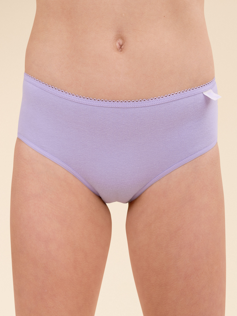 Ст.цена 275р. Трусы для девочек Лаванда/персиковый/персиковый(20/33/33) GULC3354(3)