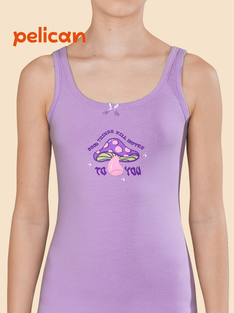 Ст.цена 287р. Майка для девочек Лаванда(20) GUVD3364