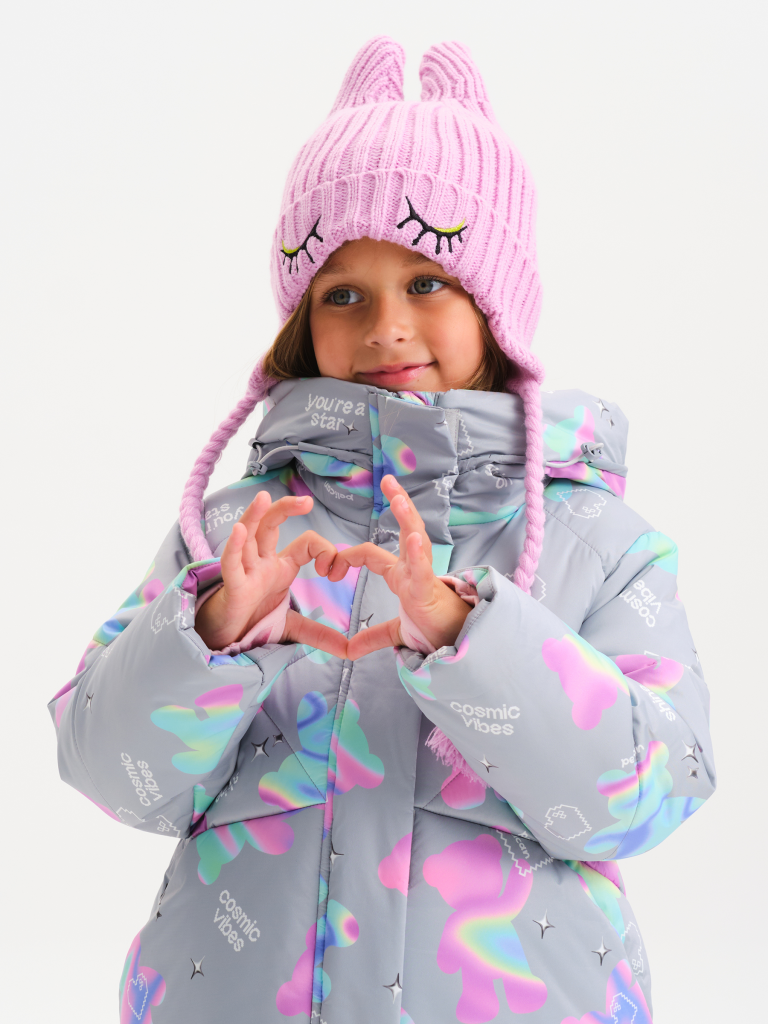 Шапка для девочек Розовый(37) GKQX3293/2/1