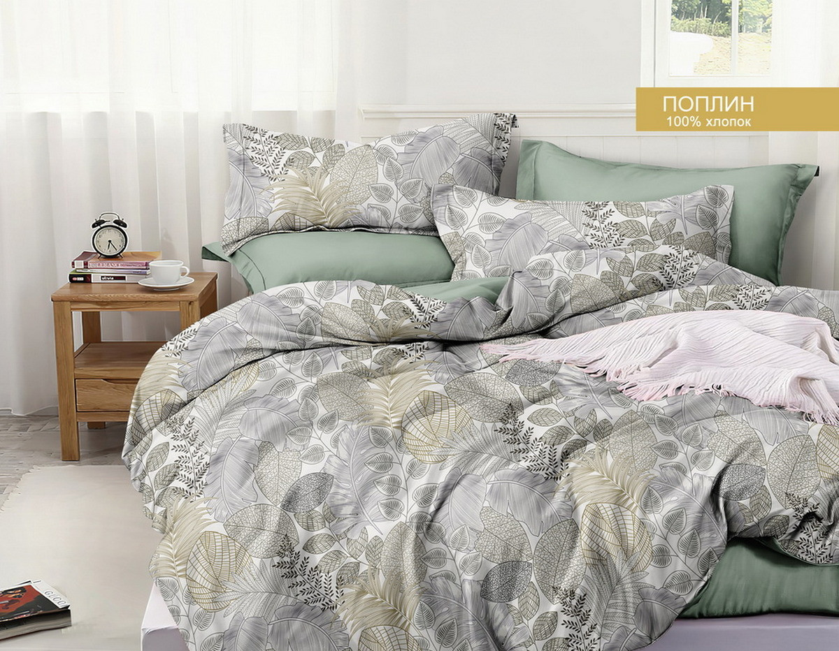 Постельное белье из поплина cтандарт ПВ29-1468