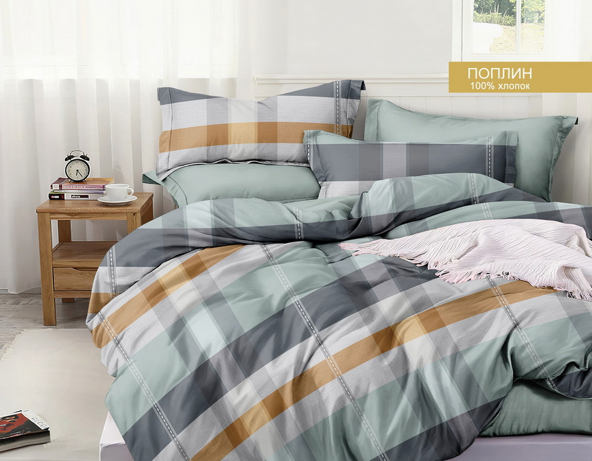 Постельное белье из поплина cтандарт ПВ29-1464