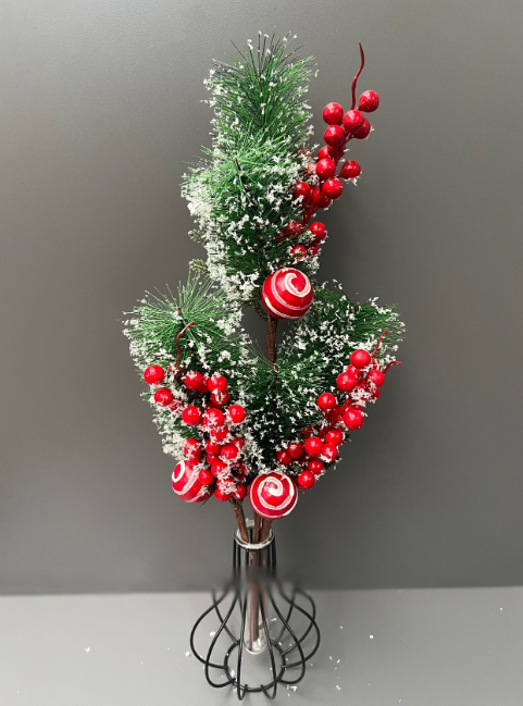 Искусственная ветка для декора, упаковка 20шт 50889