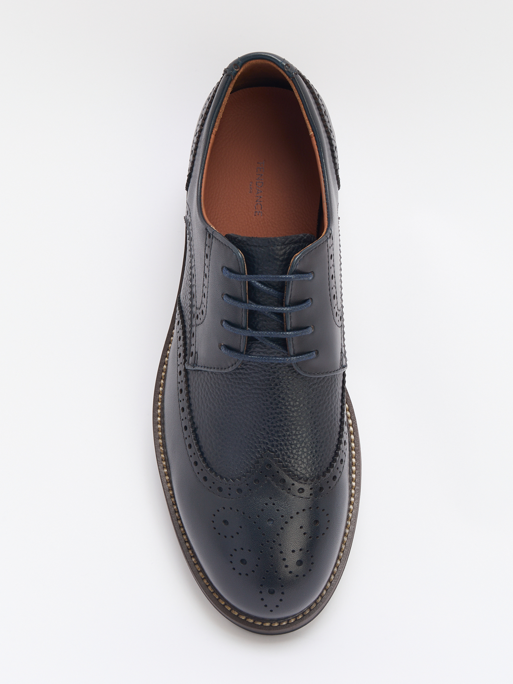 Мужские броги TENDANCE 2880358, темно-синий