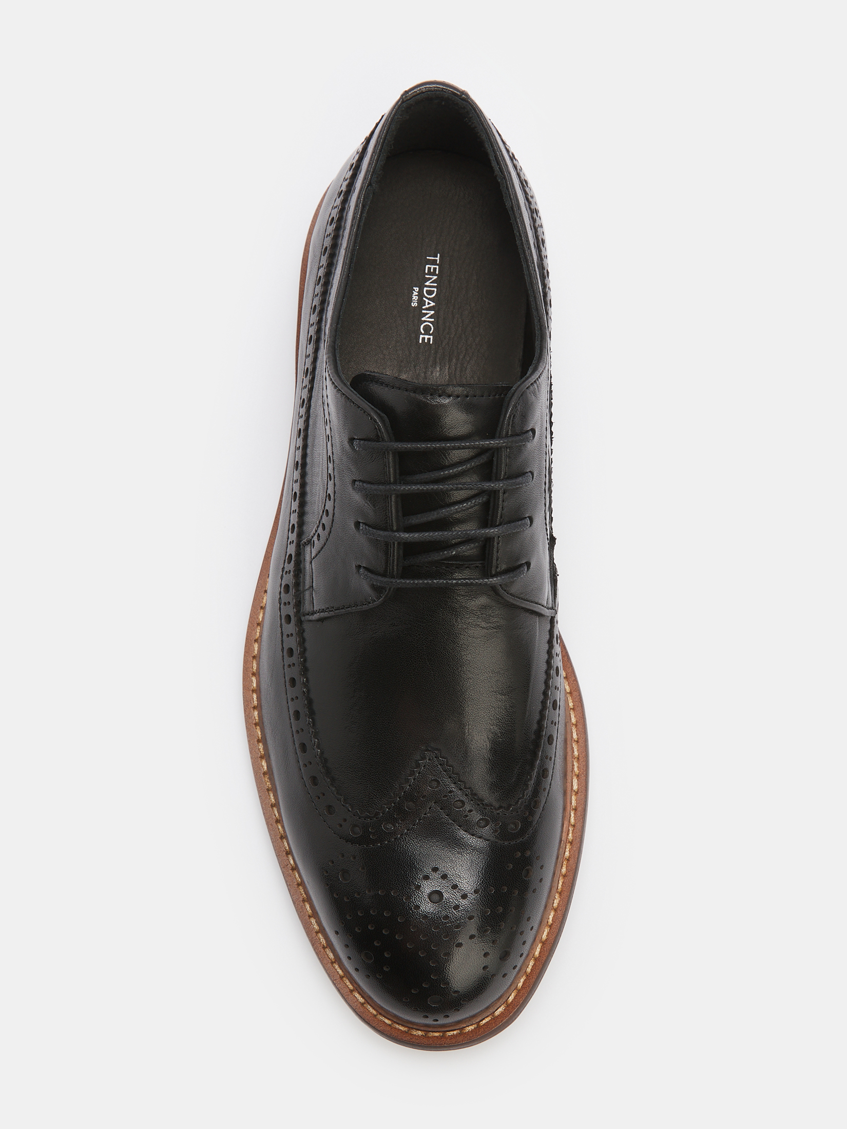 Мужские броги TENDANCE 4113201, черный