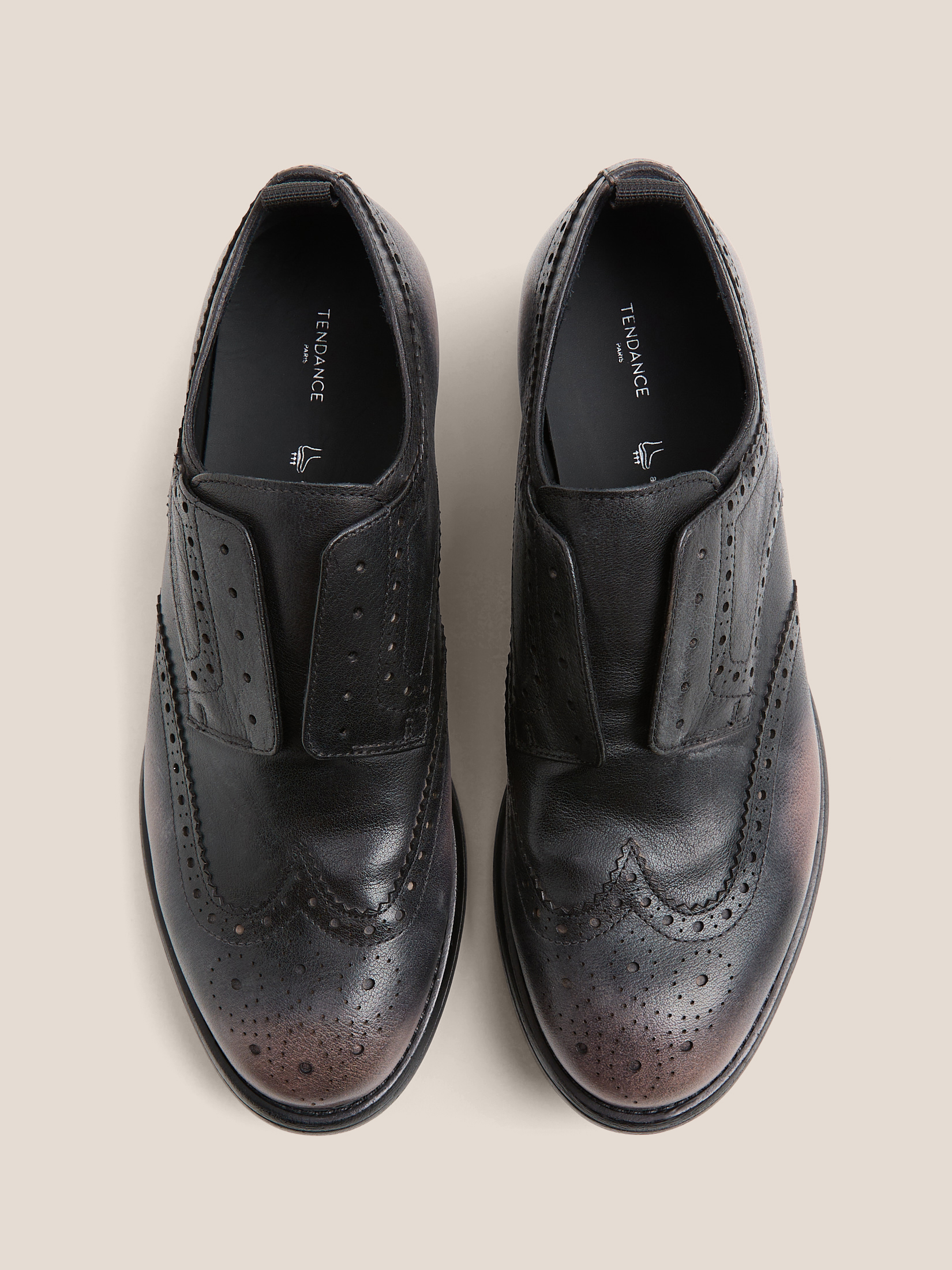 Мужские броги TENDANCE 4582965, розово-серый