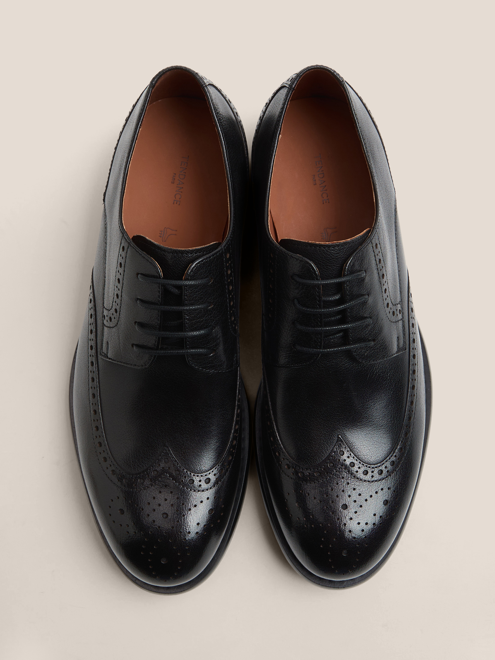 Мужские броги TENDANCE 4649389, черный