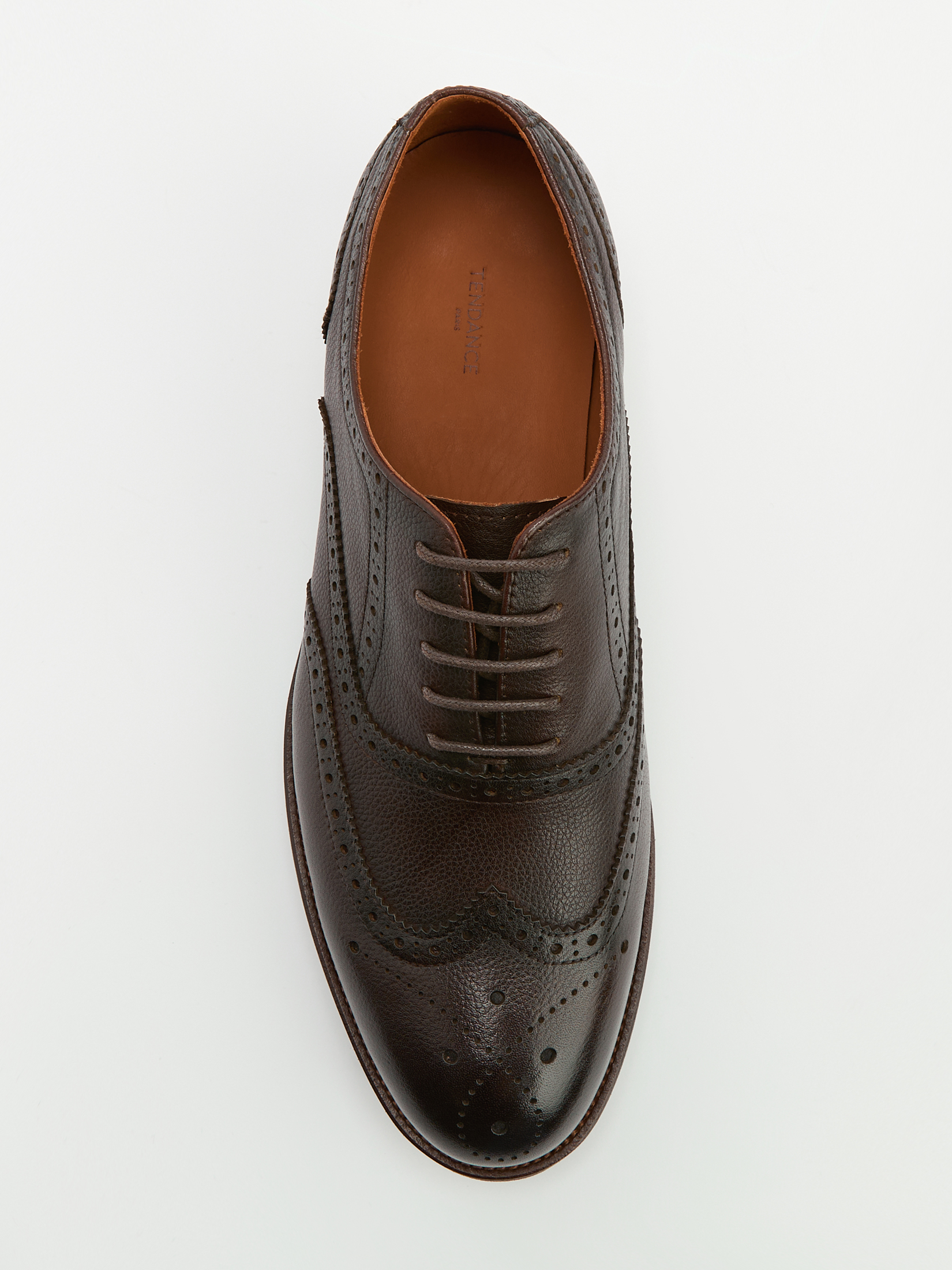 Мужские броги TENDANCE 3195767, темно-коричневый