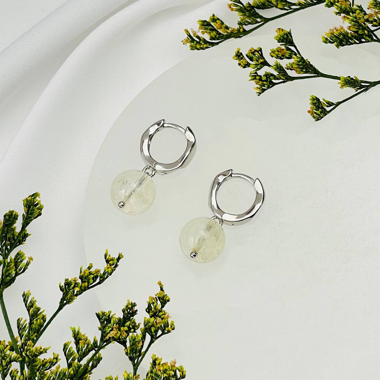 Радуга Самоцветов Серьги из Цитрина