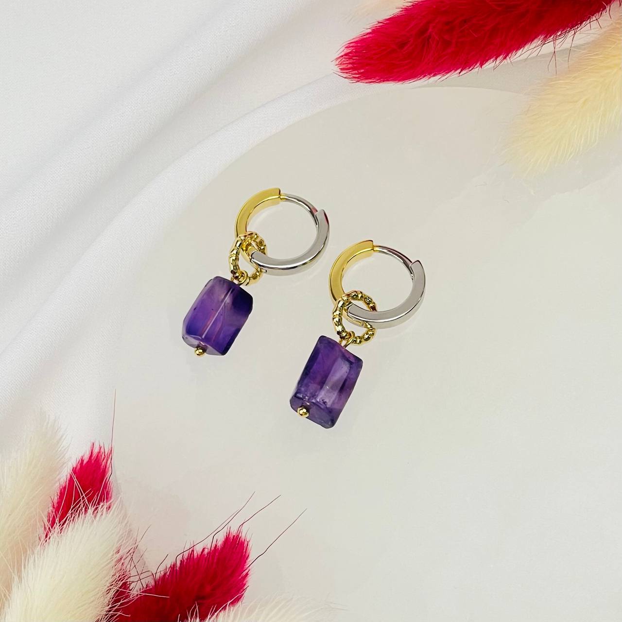 Радуга Самоцветов Серьги из Аметиста