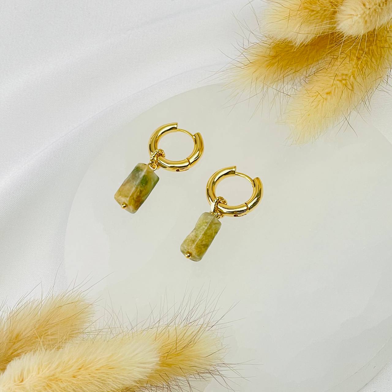 Радуга Самоцветов Серьги из Лепидолита