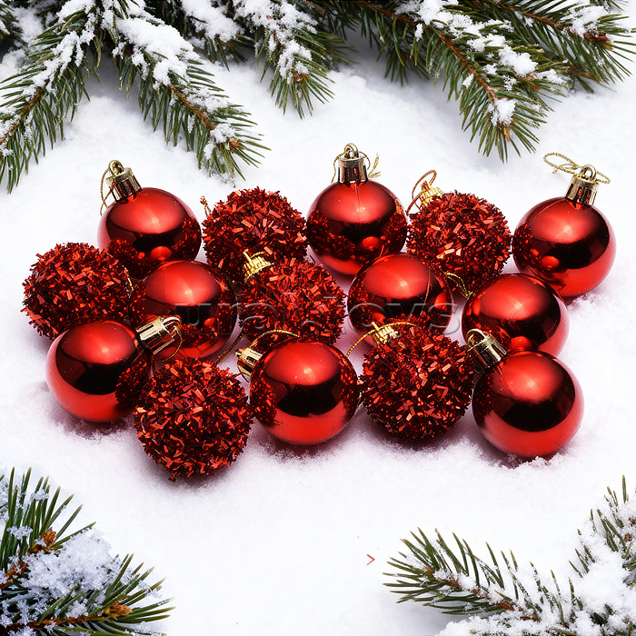 Набор новогодних украшений