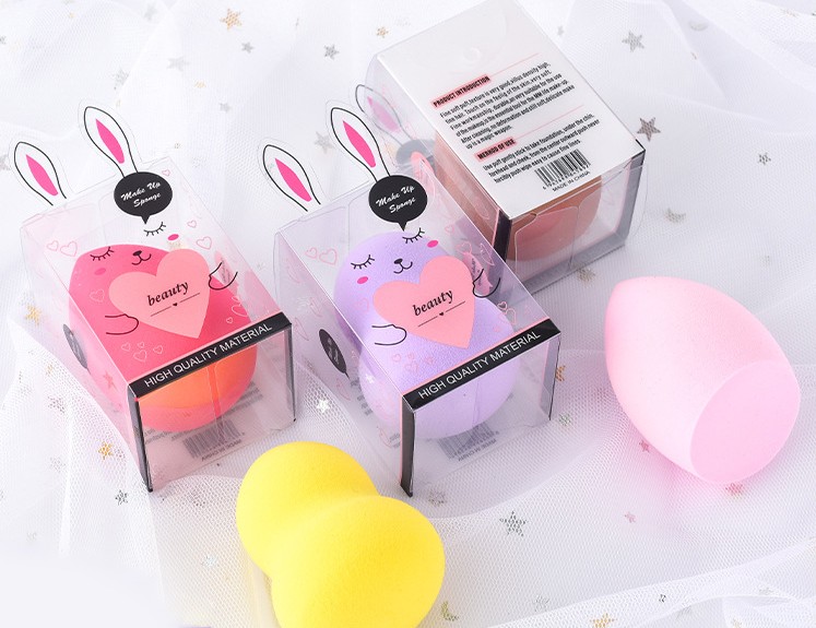 Спонж для макияжа. Форма: Груша (Цвет случайный)