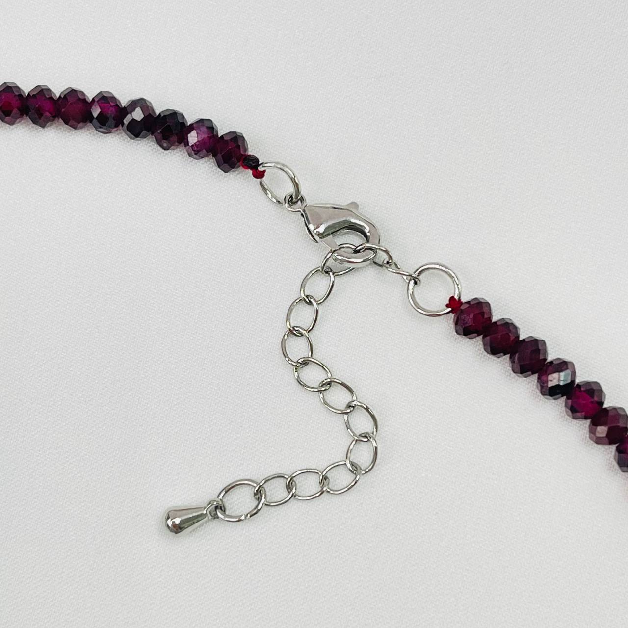 Радуга Самоцветов Колье из Граната (Пироп)