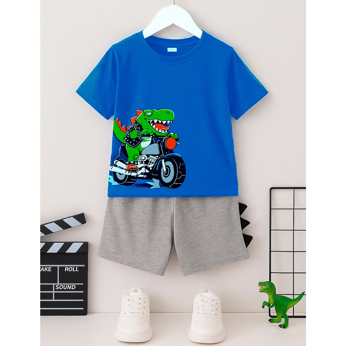 Комплект футболка кулирка, шорты интерлок 7360900501